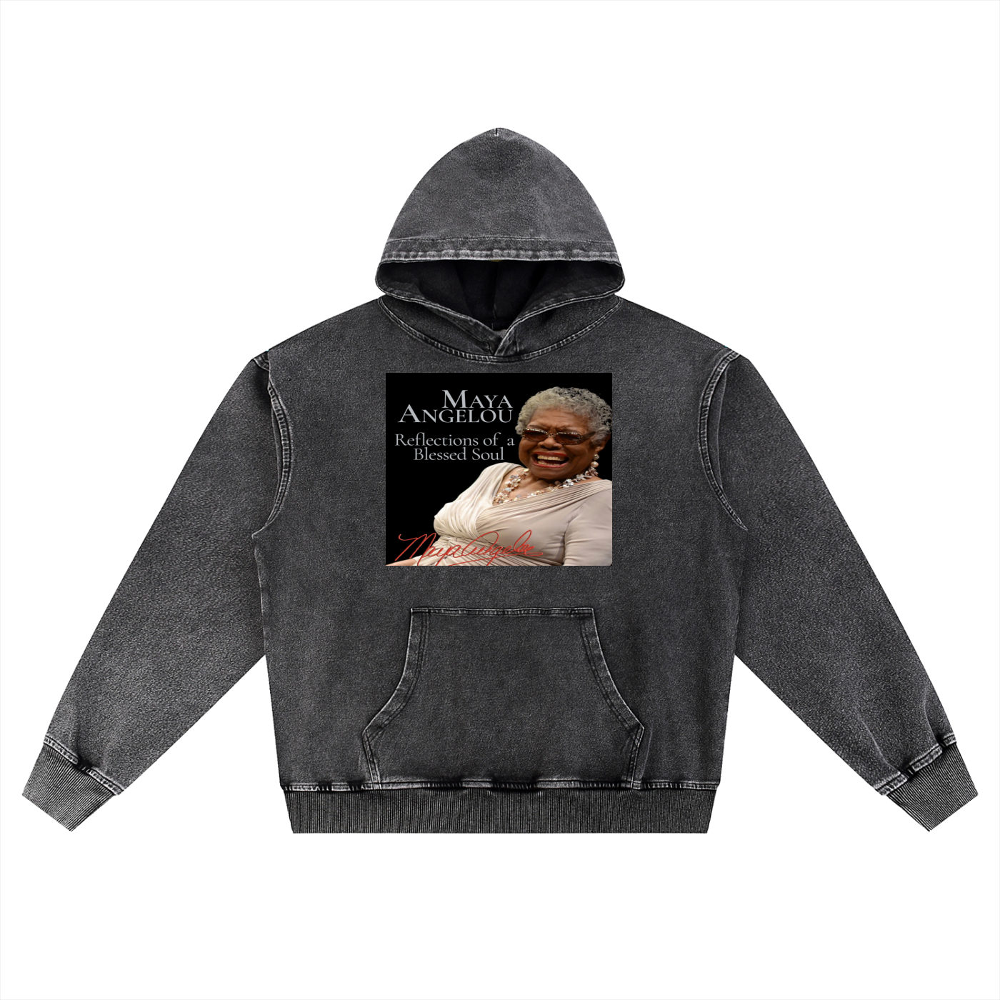 Snow Wash Oversized Hoodie